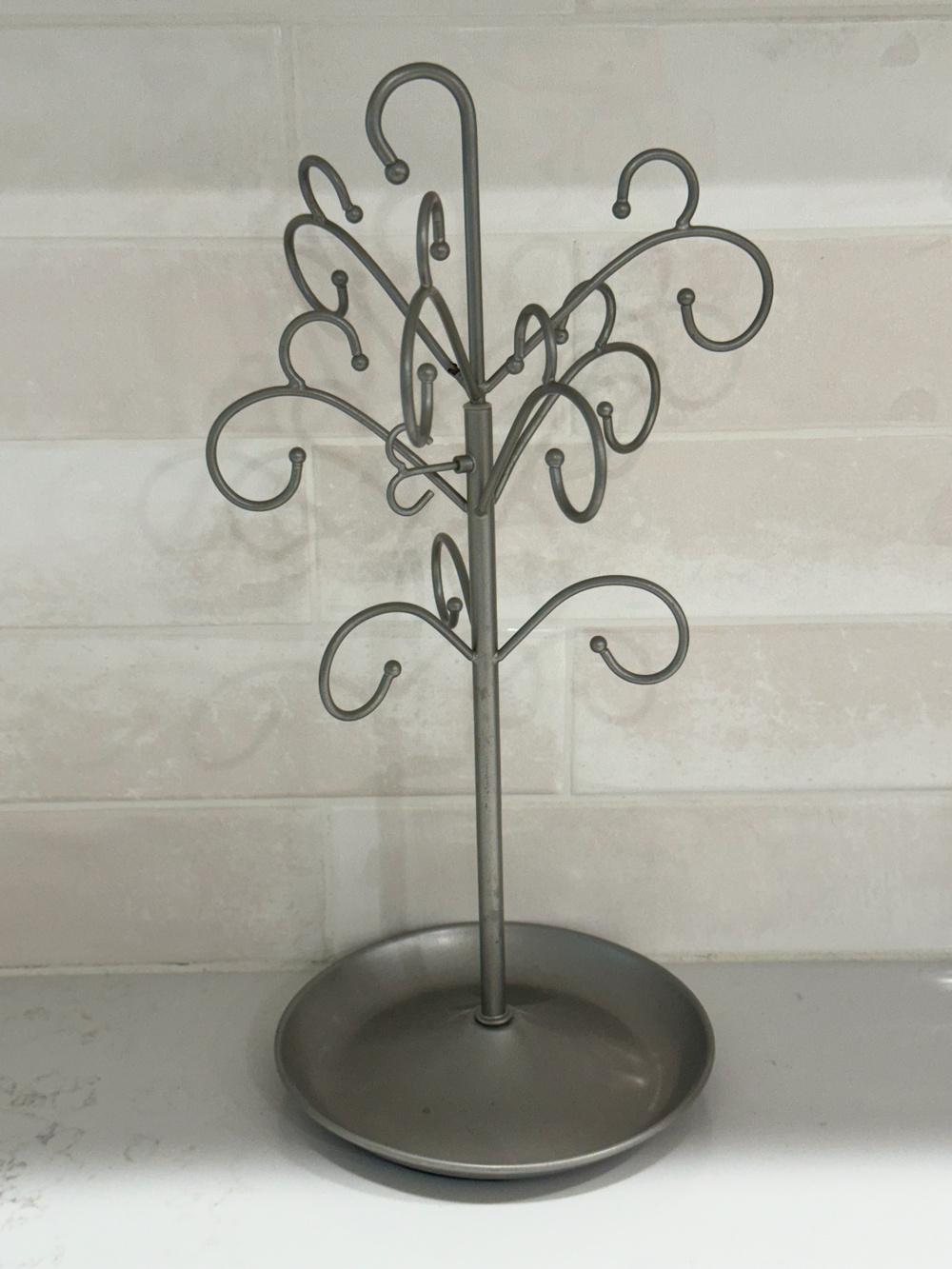 Genuine Umbra LOFT "Mylas" 15" Metal Jewelry Tree Stand by Alan Wisniewski